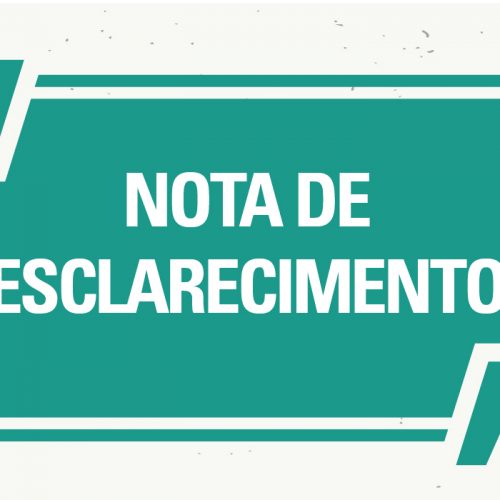 NOTA DE ESCLARECIMENTO