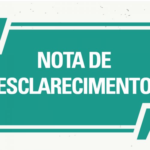 NOTA DE ESCLARECIMENTO