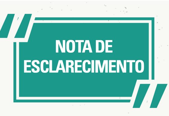 NOTA DE ESCLARECIMENTO