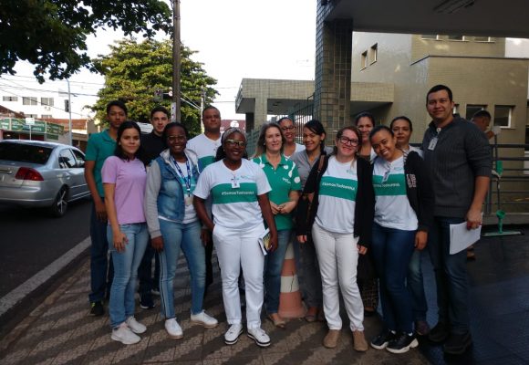 Colaboradores do Hélio Angotti Participam de  Ação na Doação de Sangue