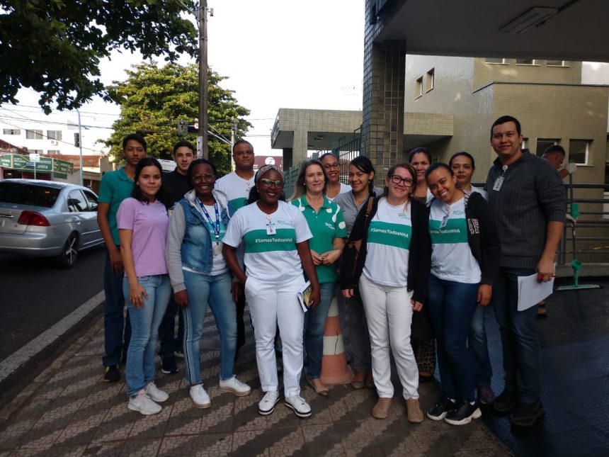 Colaboradores do Hélio Angotti Participam de  Ação na Doação de Sangue