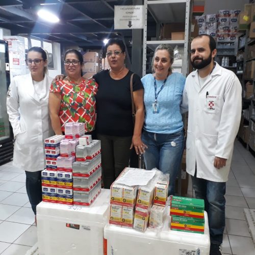 Vencer Entrega Medicamentos ao Hélio Angotti