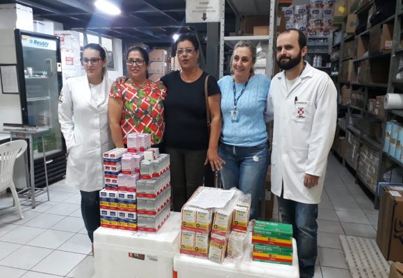 Vencer Entrega Medicamentos ao Hélio Angotti