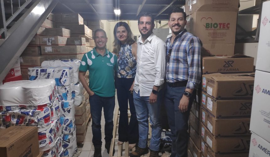 Cohagra Entrega Doação ao Hélio Angotti