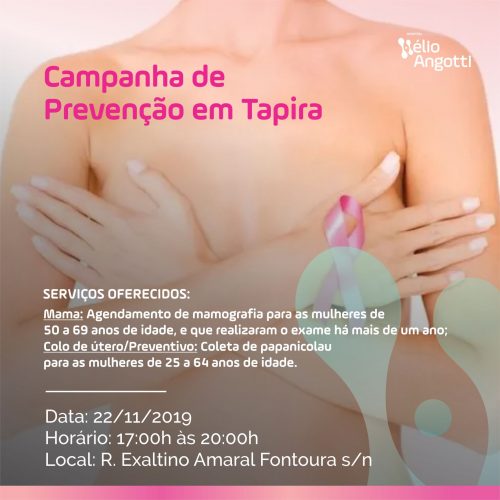 Campanha de Prevenção em Tapira