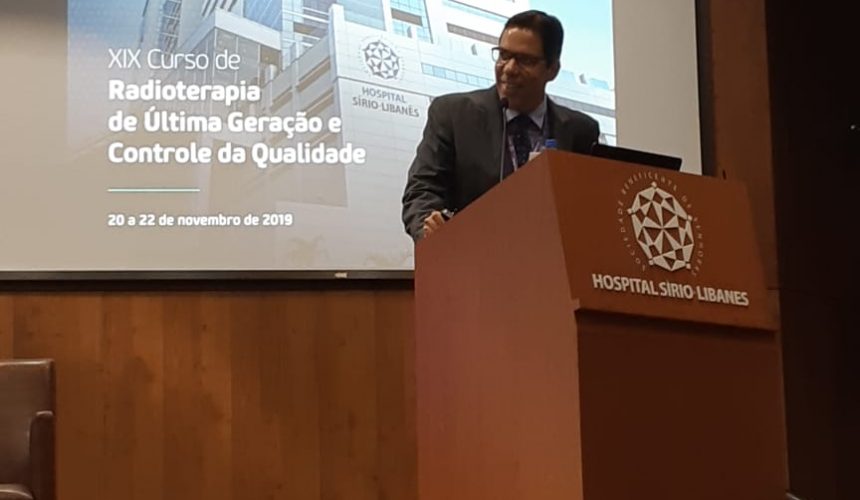 Radioterapeuta do HHA Participa de Evento Internacional no Sírio-Libanês