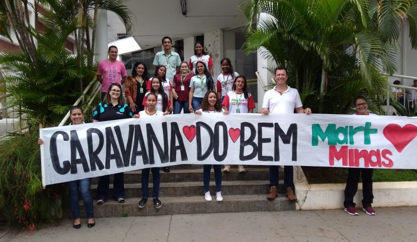 HÉLIO ANGOTTI RECEBE VISITA DA CARAVANA DO BEM DO MART MINAS HÉLIO ANGOTTI RECEBE VISITA DA CARAVANA DO BEM DO MART MINAS
