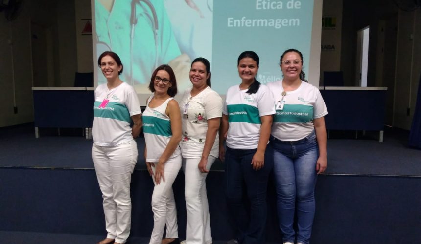 COMISSÃO DE ÉTICA DE ENFERMAGEM DO HHA PROMOVE PALESTRA “QUEM SOMOS NÓS” COMISSÃO DE ÉTICA DE ENFERMAGEM DO HHA PROMOVE PALESTRA “QUEM SOMOS NÓS”