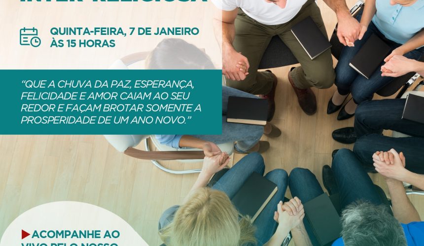 HÉLIO ANGOTTI PROMOVE CELEBRAÇÃO INTER-RELIGIOSA COM TRANSMISSÃO AO VIVO HÉLIO ANGOTTI PROMOVE CELEBRAÇÃO INTER-RELIGIOSA COM TRANSMISSÃO AO VIVO