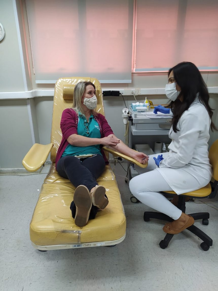COLABORADORES DO HÉLIO ANGOTTI FAZEM DOAÇÃO DE SANGUE COLABORADORES DO HÉLIO ANGOTTI FAZEM DOAÇÃO DE SANGUE