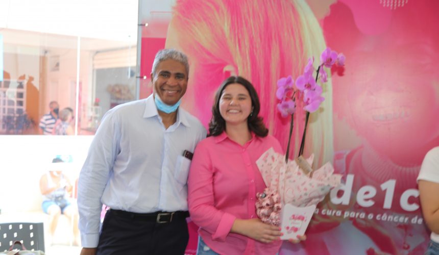 HÉLIO ANGOTTI ABRE PROGRAMAÇÃO DO OUTUBRO ROSA COM PRESENÇA DE ESCRITORA HÉLIO ANGOTTI ABRE PROGRAMAÇÃO DO OUTUBRO ROSA COM PRESENÇA DE ESCRITORA