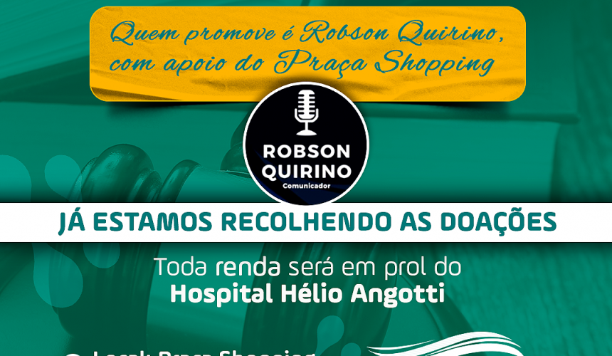 DOAÇÕES PARA LEILÃO EM PROL DO HÉLIO ANGOTTI JÁ SÃO RECEBIDAS