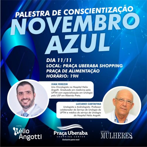 UROLOGISTAS DO HHA PARTICIPAM DE PALESTRA DO NOVEMBRO AZUL