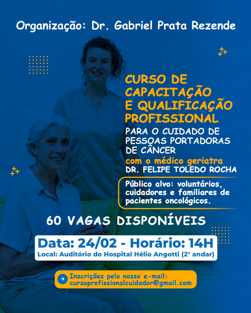 APRESENTAÇÃO SOBRE O CURSO DE CAPACITAÇÃO E QUALIFICAÇÃO PROFISSIONAL PARA O CUIDADO DE PESSOAS PORTADORAS DE CÂNCER APRESENTAÇÃO SOBRE O CURSO DE CAPACITAÇÃO E QUALIFICAÇÃO PROFISSIONAL PARA O CUIDADO DE PESSOAS PORTADORAS DE CÂNCER