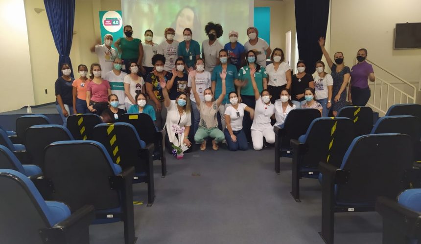 PALESTRA PARA COLABORADORAS MARCA A SEMANA DA MULHER NO HÉLIO ANGOTTI