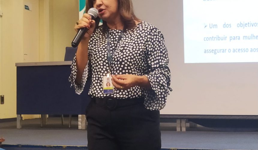 HHA DISCUTE O COMBATE À VIOLÊNCIA CONTRA A MULHER COM GERENTE DO CIM