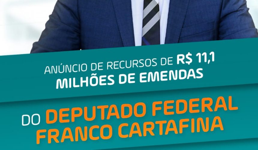 FRANCO CARTAFINA ANUNCIA R$ 11,1 MILHÕES PARA O CENPRE MULHER E PARA TELESSAÚDE NA REGIÃO DO HHA