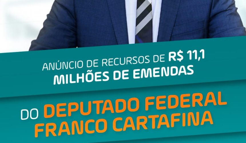 FRANCO CARTAFINA ANUNCIA R$ 11,1 MILHÕES PARA O CENPRE MULHER E PARA TELESSAÚDE NA REGIÃO DO HHA FRANCO CARTAFINA ANUNCIA R$ 11,1 MILHÕES PARA O CENPRE MULHER E PARA TELESSAÚDE NA REGIÃO DO HHA