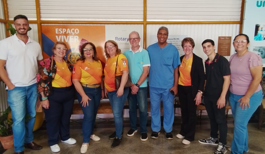 GOVERNADORA DISTRITAL DO ROTARY CONHECE HÉLIO ANGOTTI