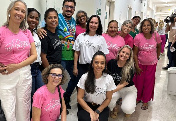 PACIENTES DO HÉLIO ANGOTTI GANHAM SINO PARA CELEBRAR FINAL DE TRATAMENTO