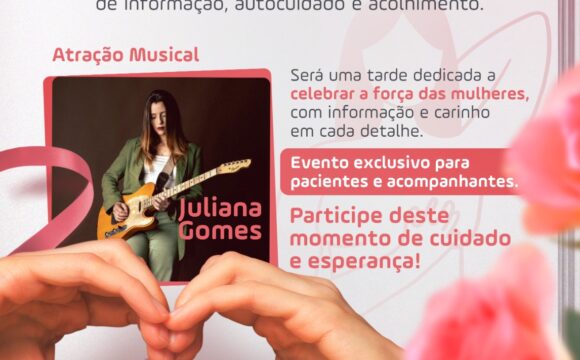 MÚSICA, AUTOESTIMA E PREVENÇÃO: HÉLIO ANGOTTI ABRE OUTUBRO ROSA 2025