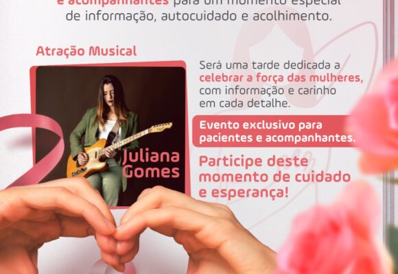 MÚSICA, AUTOESTIMA E PREVENÇÃO: HÉLIO ANGOTTI ABRE OUTUBRO ROSA 2025